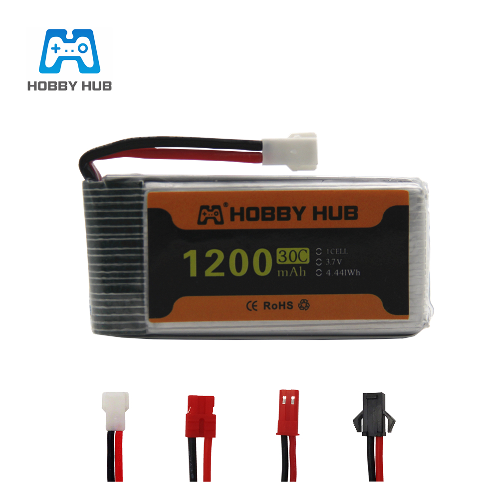 Hobby Rc Quadcopters & Multirotors - 3.7V 1200 MAh 30C LiPo Pin