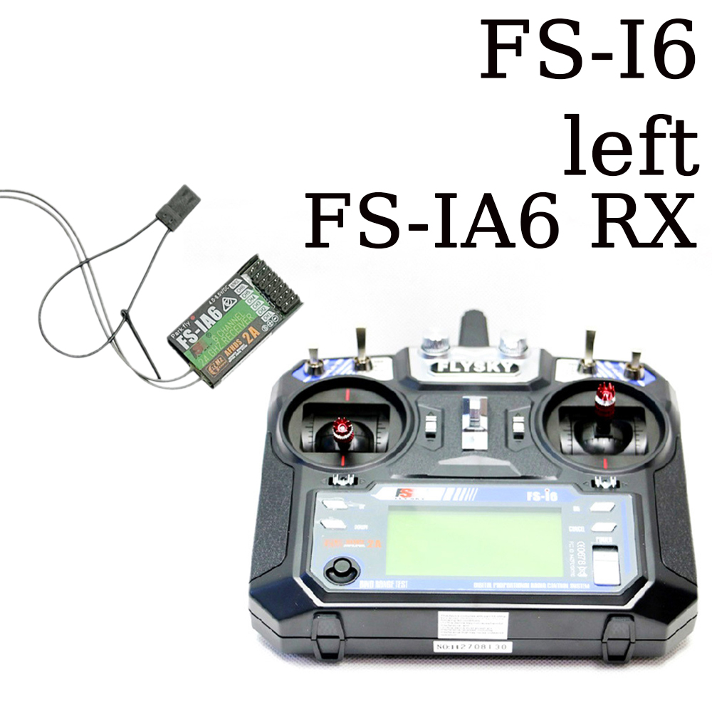 Radio Transmitter 6Ch - Flysky FS-i6 2.4G 6CH AFHDS Radio
