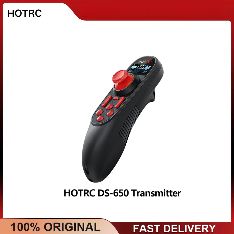 Radio Transmitter 6Ch - HOTRC DS-650 6CH 2.4G Radio Transmitter