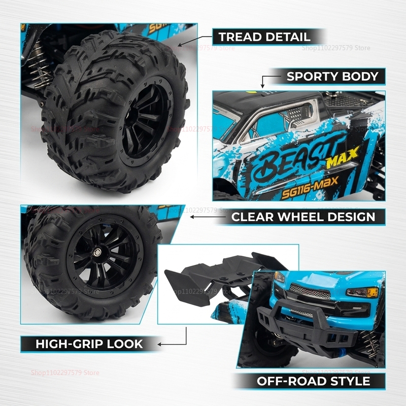 SG116‑MAX/PRO 4WD Remote Contr - đánh giá và giá Rc Hobby Grade Drift Car