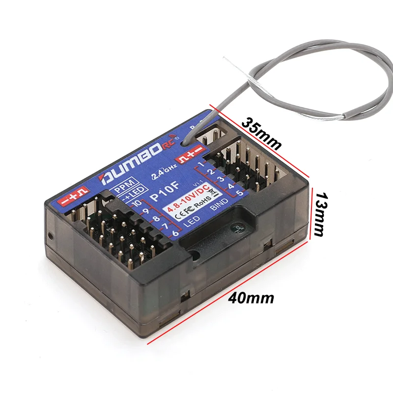 DUMBORC P6FG P10FG P6DC P4FMG  - đánh giá và giá Radio Transmitter 6Ch