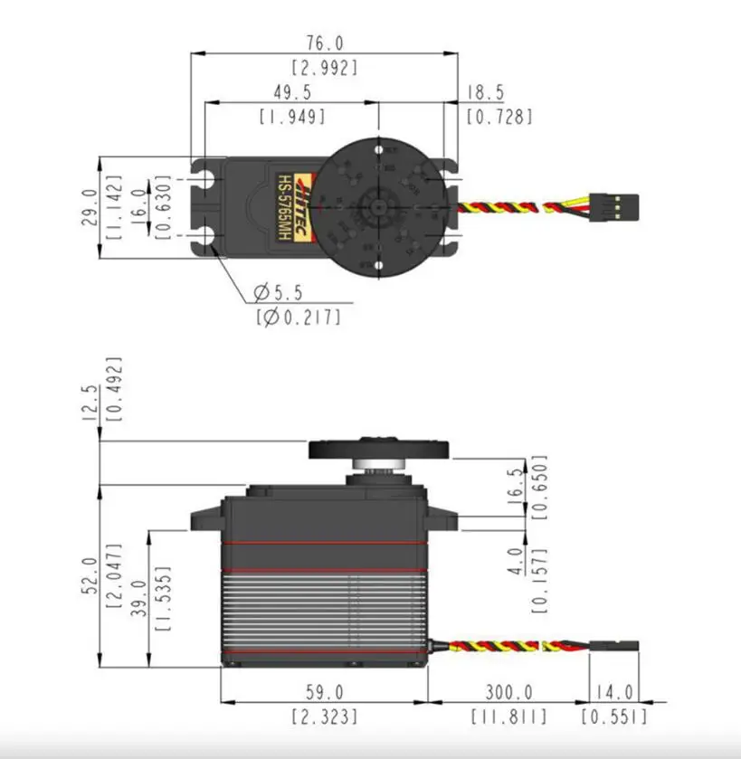 HS-5765MH High Voltage Program - đánh giá và giá Servo Metal Gear
