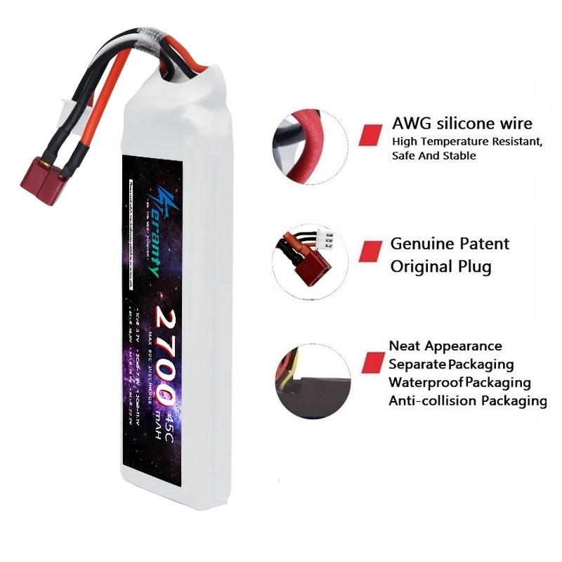 1/3PCS 2S 7.4V Lipo Battery 27 - đánh giá và giá Rc Hobby Models