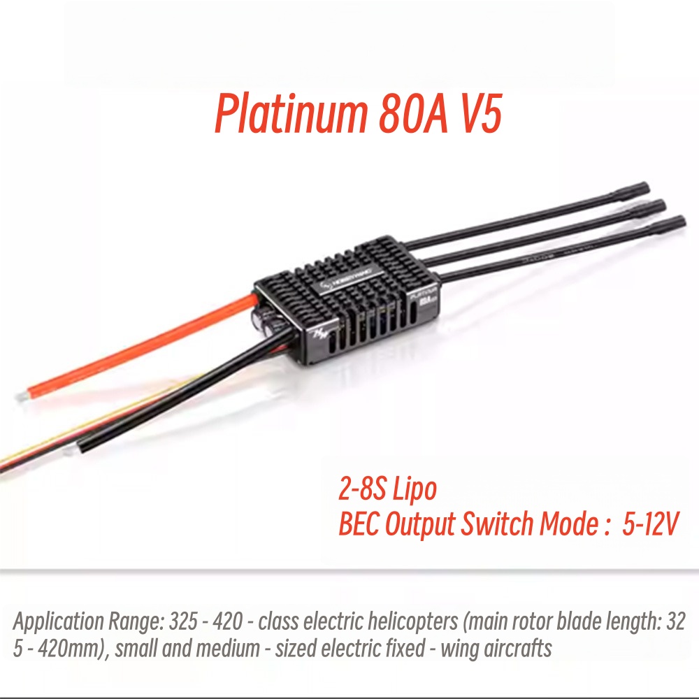 FATJAY Hobbywing Platinum 80A  - đánh giá và giá Rc Hobby Model