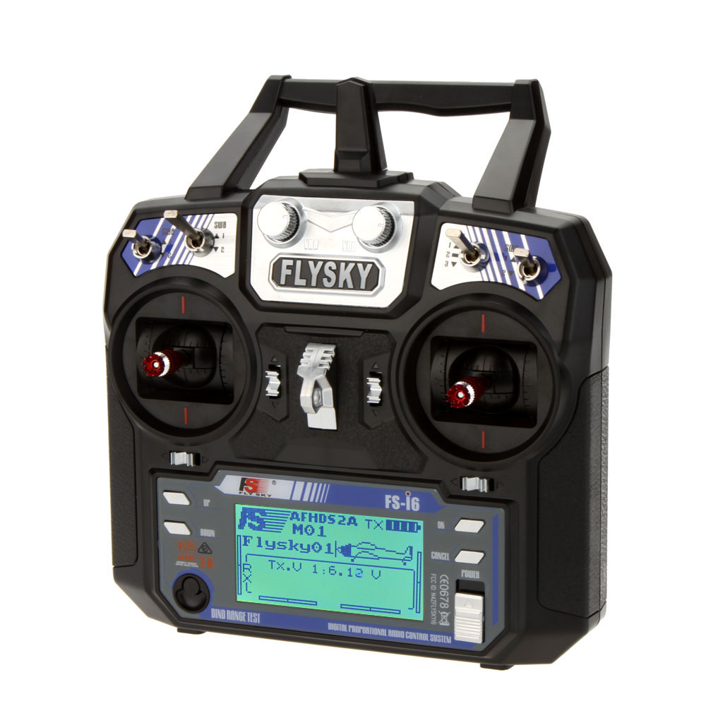 Flysky FS-i6 6CH 2.4G AFHDS 2A - đánh giá và giá Radio Transmitter 6Ch