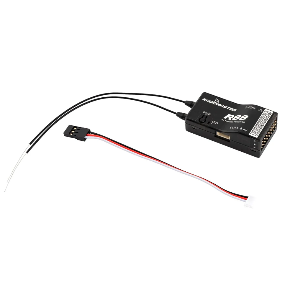 RadioMaster R88 V2 2.4GHz 8CH  - đánh giá và giá Receiver Sbus 8Ch