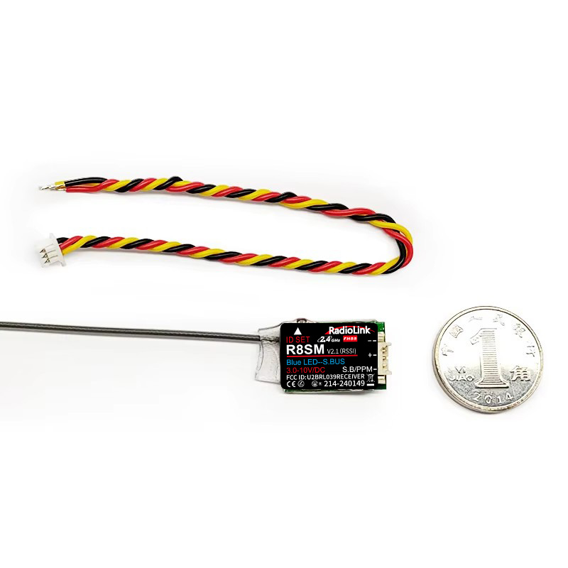RadioLink R8SM 8CH 2.4GHz Supe - đánh giá và giá Receiver Sbus 8Ch