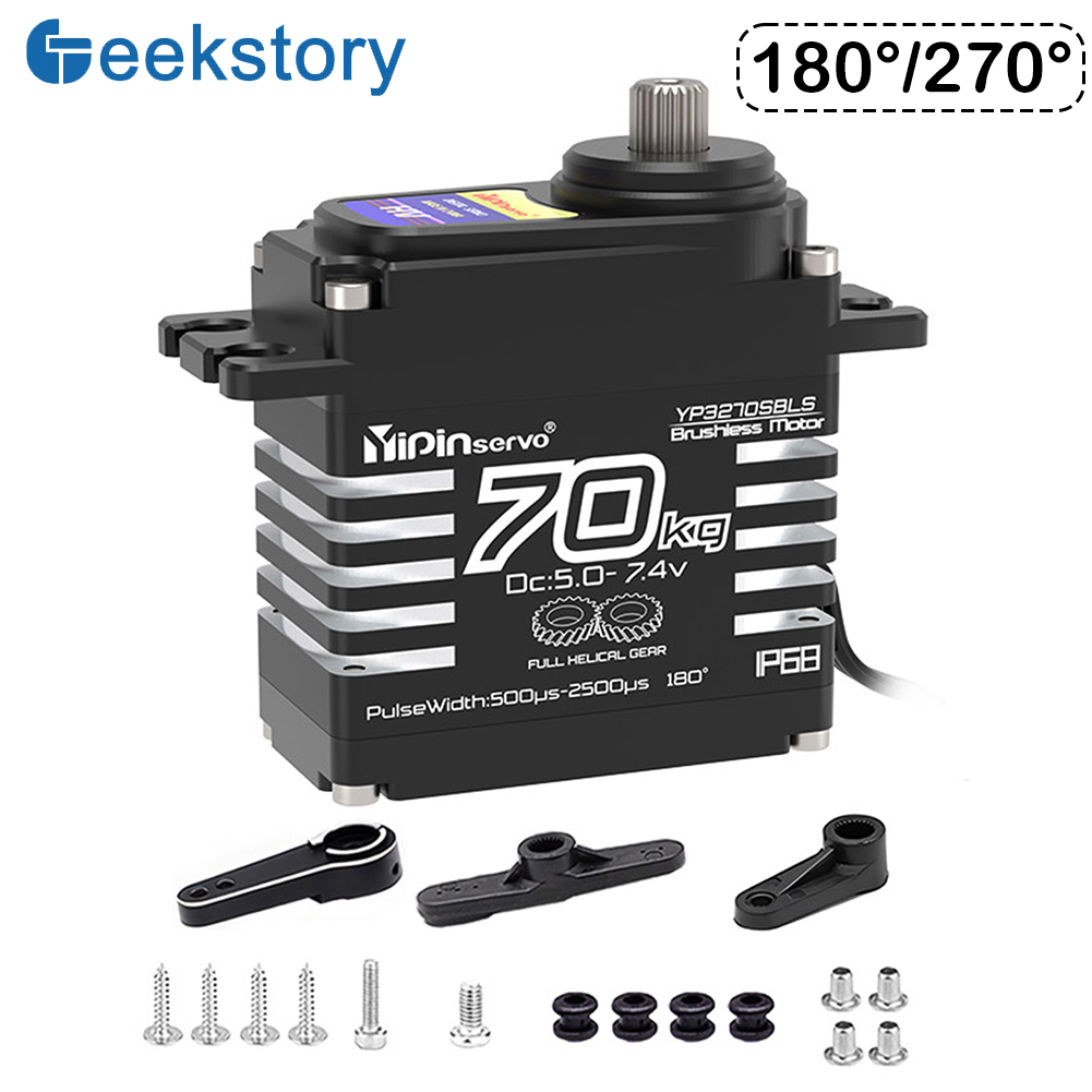 70kg Digital Servo 8.4V 180 De - đánh giá và giá Servo Metal Gear