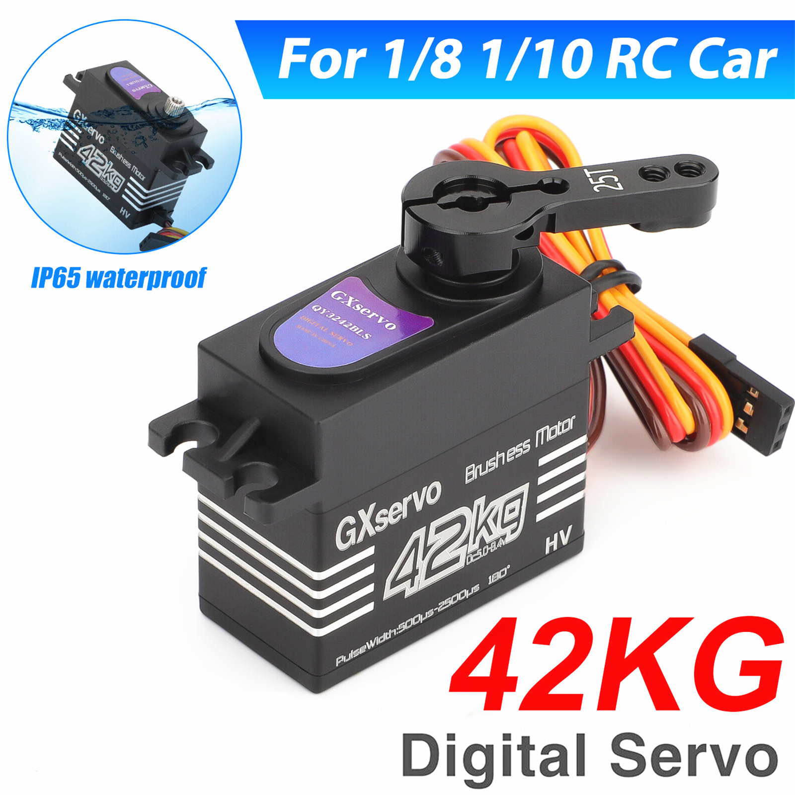 Brushless Motor 180° Metal Gea - đánh giá và giá Servo Metal Gear