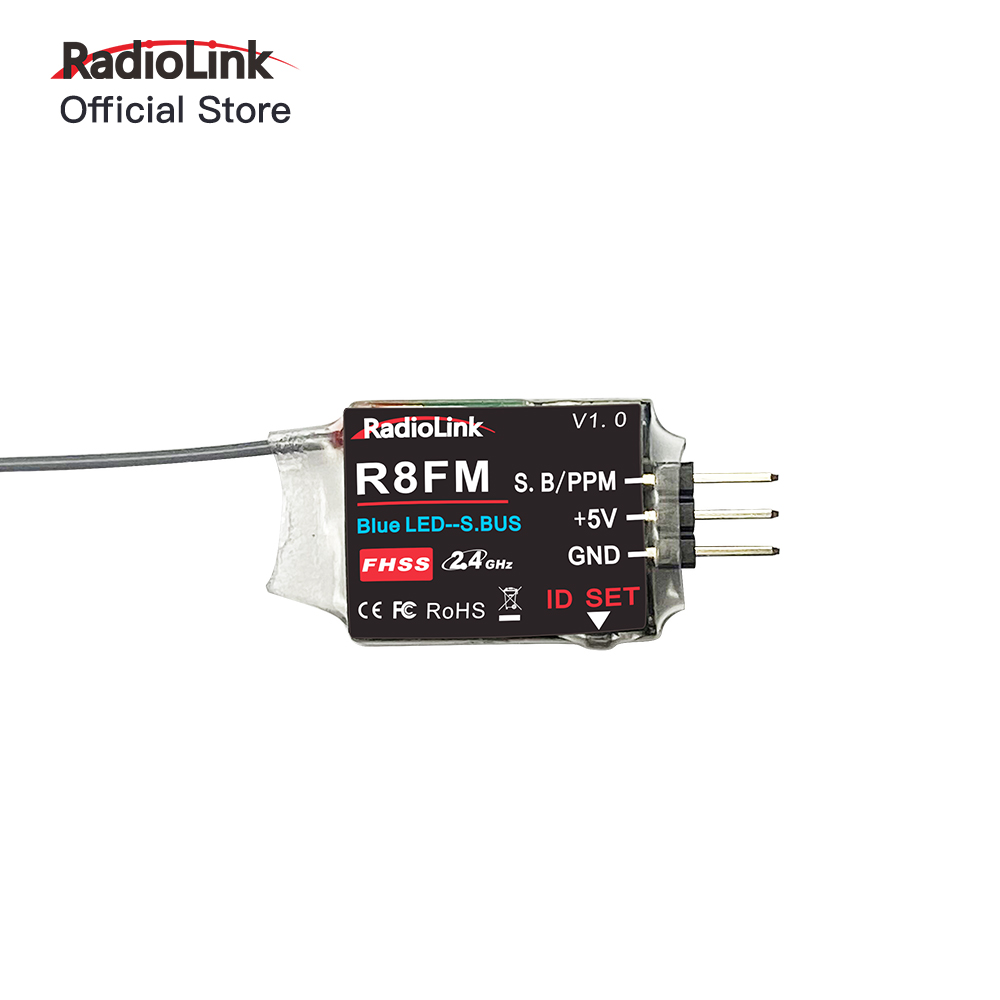 Radiolink 2.4GHz R8FM 8CH RC R - đánh giá và giá Receiver Sbus 8Ch